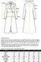 Stone and Satin Detailed Lined Oversized Overcoat Black 6837 - 8