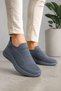 Summer Laceless Knitwear Sports Shoes-Grey - 5