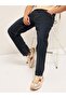 ANTO Dark Blue with Light Fade Mid-Rise Relaxed Fit Jeans - 3