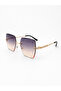 Crystal Dot Square Gradient Ultra Light Uv400 Protection Women's Sunglasses - 5