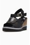 Women's Heeled Sandals / High-Heeled / Buckle Detail / Summer 2026 Season / Black / D26Ys-2970-B - 7
