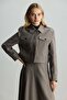 Fish Scale Patterned Short Jacket