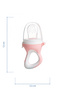 Fruit and Vegetable Pacifier with Silicone Tip Pink - 5