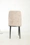 Washable, Lycra, Velvet Oval Chair Cover - 4