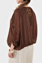 Oversize Guipure Detailed V-Neck Blouse Bluz 6909166 - 3