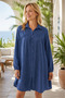 Shirt Dark Blue 1 Piece Robadan Stylish Quality Durable Stylish - 4