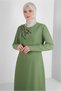 STONE EMBROIDERED STRAIGHT CUT DRESS 43520 - 2