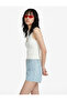 Cotton Low Waist Chino Pocketed Comfortable Fit Mini Denim Shorts