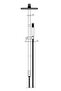 Tiera Column Bathroom Overhead Shower System Square Set 102158012 - 3