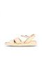 Yellow Leather Women's Sandals 01Ws2824 - 3
