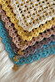 Swan Detailed Hand Knitted Bandana - 6