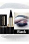 M Black Gel Eyeliner, Cream Eyeliner Tool Smudge Proof Eyeliner Pencil, Matte Black Eye-li