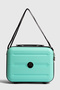 Monako Makeup Boy Polypropylene Super Flexible Unbreakable Wheeled Suitcase Travel Bag Blue-Green