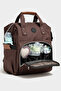 -06 Mother Care Baby Bag Mother Bag Backpack Brown - 4