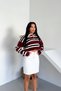 Women's White Regular Fit High Waist Mid-Length Lycra Denim Jeans Skirt Ali̇ce-4001 - 3