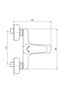 Niobe Bathroom Faucet 482+Eca Spil Movable Shower Set 336 Set of 2 - 4