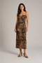 Leopard Back Detail Dress - 4