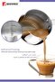 Essentials 12cm 900ml Tri-Ply Stainless Steel Milk Coffee Warmer Pan Handle Induction Gas - 4