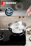 Argent Saira Saiba 3-Pc Triply Stainless Steel Cookware Set - Induction & Gas Compatible - 8