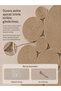 100% Organic Straw Jute Rope Stitched Cat Scratching Mat Natural Non-Disassembled Pet-Friendly - 6