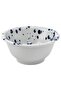 SILVERSIDA Bowl, patterned/blue, 11 cm - 4