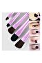 5-Piece Travel Makeup Brush Set, Premium Synthetic Soft Bristle Eyeshadow Brushes, Portable Makeup Tools, Purple - 2