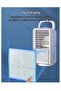 Portable Misting Fan with Night Light, 3 Speeds USB Rechargeable for Travel Camping - 3