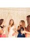 30-Pack Gold Hanging Swirl Decorations, Plastic Streamers for Wedding Birthday Party Ceiling, Gold