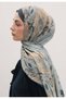 Elora Pattern Shawl Blue - 5
