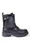Black Kids Boots with Wallet Detail Ysn542 - 6