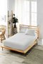 Elastic Sheet Set (Duvet Cover Fabric) with Cotton-Pillowcase, Double or Single - 3