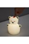 TÖVÄDER LED night light, bear battery-operated - 3