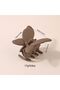 Butterfly Hair Clips for Women,Frosted Spray Paint Effect,4 Pcs Set (Brown,White,Pink,Blue) - 7