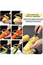 Corn Cob Peeler and Stripper Tool and Multi-Functional 3-IN-1 Peeler,Stainless Steel - 3