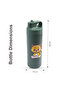 Stainless Steel Vacuum Flask - Green - 7