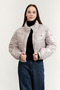 Quilted Regular Fit Mock Neck Puffer Coat Lv047D504Gqjl Coat Lv047D504G Qjl