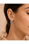 Women's Silver Color Colorful Zircon Stone Snake Earrings - Dangle Earrings - 5