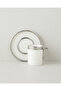 Harmony Silver Porcelain Single Coffee Presentation Set 100 ml White-Silver - 5