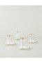Laccy Orange 8 Piece Tea Set for 4 People 170 ml Gold