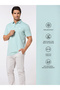 The Serene Form Jade Mist Polo Lyocell Silk Comfort Fit - 3