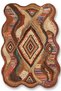 Sdt Mixed Patterned Modern Woven Base Decorative Carpet Sdt3519