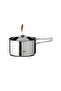 CampFire Stainless Steel Cookset Camping Cookware Set, 18/8 Durable Outdoor Cooking Kit with 3L & 1.8L Saucepan Pots and 21cm Frying Pan, Foldable Handles & Nesting Compact Design for Campfire Cooking - 4