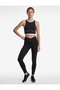 High Waist Slim Fit Sports Leggings with Belt Detail
