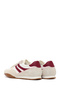 Women's Beige Lace-Up Leather Sneakers 26Pfd430914 - 6