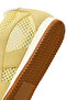 Women's Yellow Lace-Up Suede Leather Sneakers 26Pfd431010 - 8