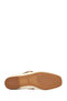 Women's Cream Buckle Leather Ballerinas 26Pfd551818 - 6