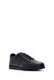 Men's Navy Blue Lace-Up Sports Shoes, Leather Casual Sneaker 26Sfd6743Ft - 7