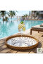 Nairobi Handmade Rattan Tray 30 cm – Natural Wicker Presentation Tray, Bohemian Decorative Serving Tray - 5