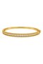Diva Charm Gold Color Women's Stylish Stone Handcuffs