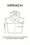 Pack of 2 Pointed Shirt Collar Set Black and White Modern Cotton Stylish Design Classic Collar Model - 4